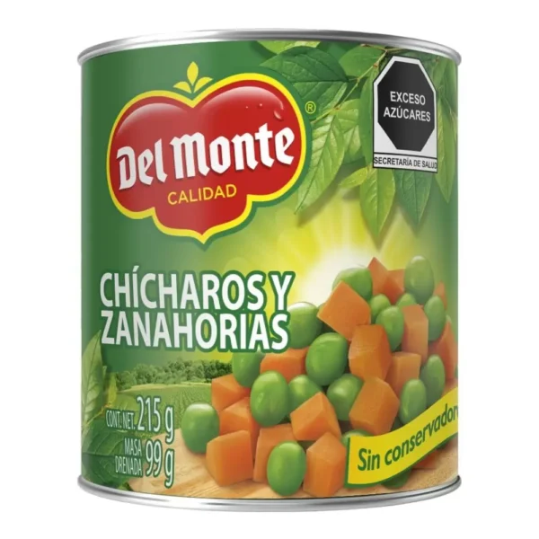 Chicharos con Zanahoria del Montente 215 g