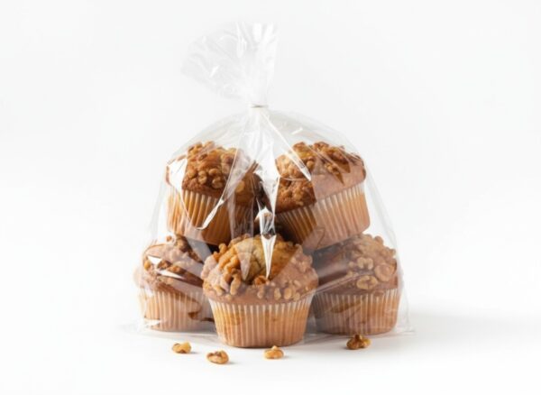 Paquete de Muffin Integral con Nuez 5 pzs