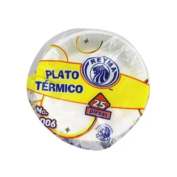 Plato Pastelero #6 con 25 pzs