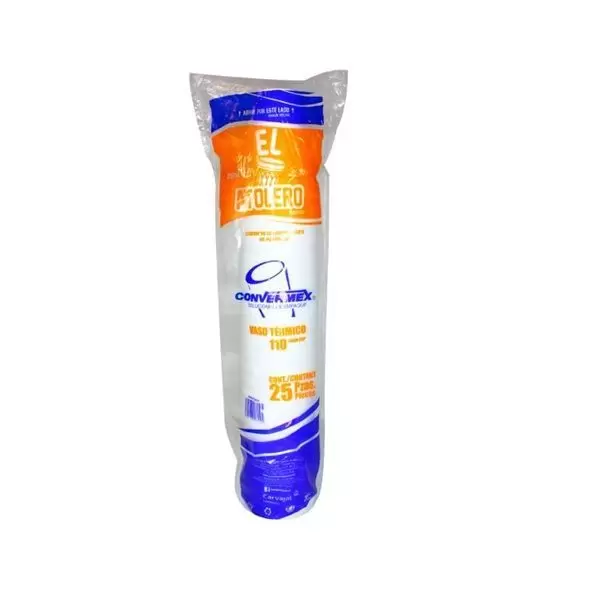 Vaso Termico Convermex 10 onzas C/25 pzs