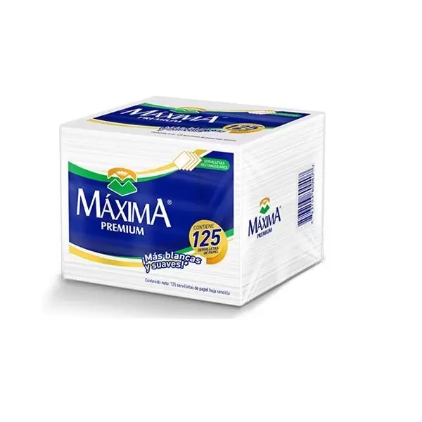 Servilleta Maxima Premium 125 hojas