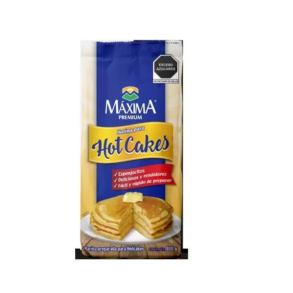 Harina Maxima Premium para Hot Cakes 800 g