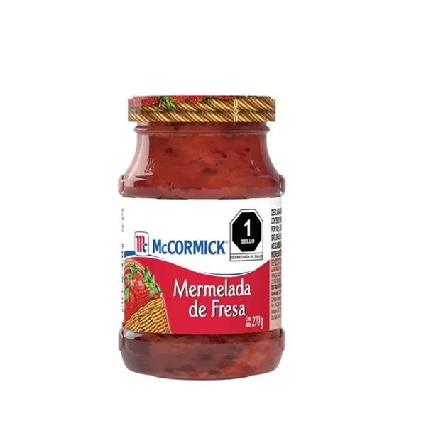 Mermalada Mccormick Fresa 270 g