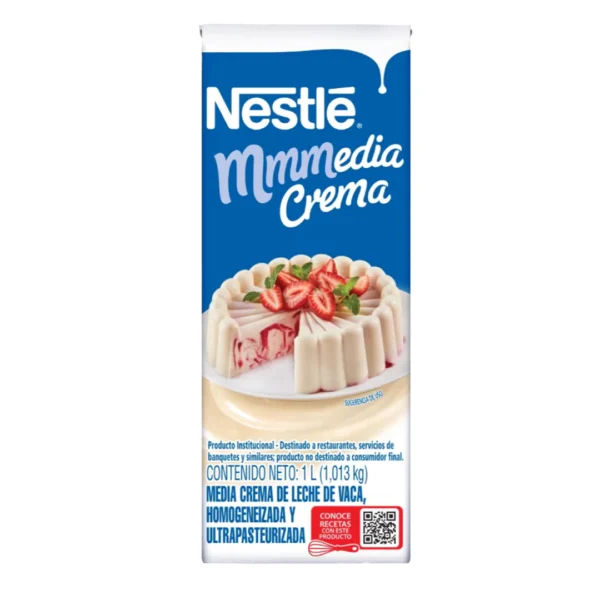 Media Crema Nestle 1 l