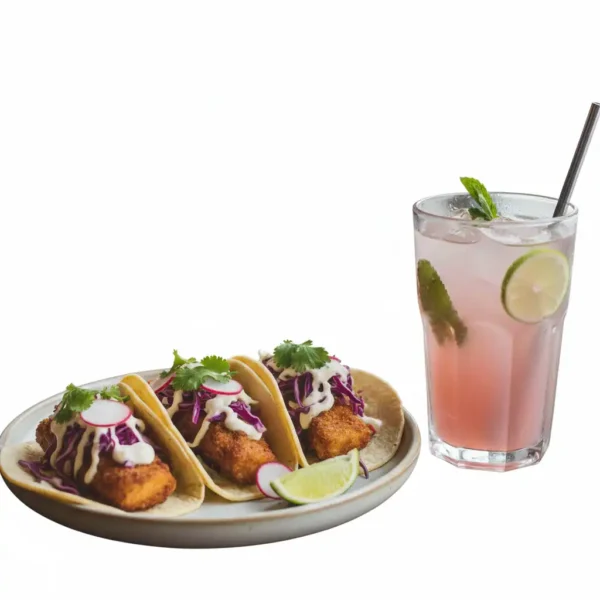 Tacos No Fish + Bebida