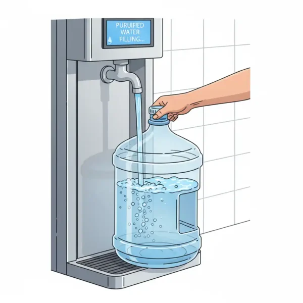 Llenado de Garrafón 20 litros